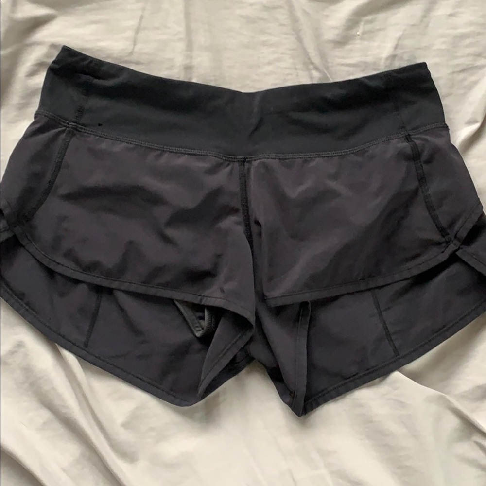 Lulu lemon black shorts! Size 4
